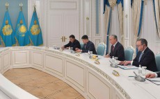 Мемлекет басшысы «CNPC» корпорациясы Директорлар кеңесінің төрағасы Ван Илиньді қабылдады