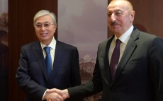 The Head of State meets President of Azerbaijan Ilham Aliyev