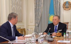 Meeting with the Board Chairman of ‘National Company Astana EXPO-2017’ JSC Akhmetzhan Yessimov