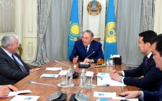 Meeting with Richard Evans, Independent Director of Samruk-Kazyna JSC, Member of the Board