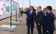 Президент Казахстана Касым-Жомарт Токаев ознакомился с проектом модернизации аэропорта Уральска