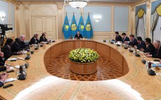Встреча с ведущими зарубежными экспертами-участниками XI Астанинского экономического форума
