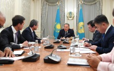 Мемлекет басшысы Дүниежүзілік сауда ұйымының бас директоры Роберту Азеведумен кездесті