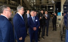 Президент Казахстана Касым-Жомарт Токаев ознакомился с деятельностью Индустриальной зоны г. Актобе