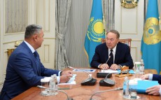 Встреча с депутатом Мажилиса Парламента – руководителем фракции ДПК «Ак жол» в Мажилисе Парламента Азатом Перуашевым