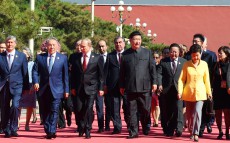 Қазақстан Президенті қытай халқының жапон милитаристеріне қарсы соғыстағы жеңісінің 70 жылдығына арналған салтанатты парадқа қатысуда