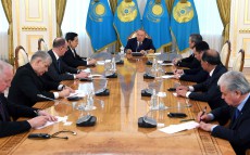 Reception of delegation leaders, who arrived in Astana for the 12th Meeting of the SCO Security Councils’ Secretaries