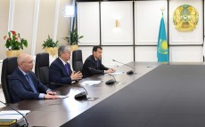 Президент Казахстана встретился с президентом Группы Исламского банка развития Бандаром Хаджаром