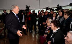 Participation in the ceremony of laying wreaths at the memorial plate of ALZHIR museum-memorial complex of victims of political repressions and totalitarianism