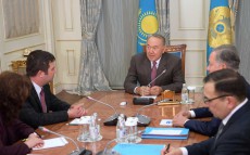Nursultan Nazarbayev meets with Jan Hamáček, the Chamber of Deputies’ Chairman of the Czech Republic Parliament