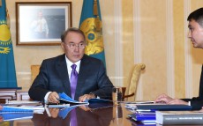 Meeting with leadership of the Foundation of the First President of the Republic of Kazakhstan