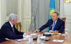 Meeting with Abay Baigenzhin, the Board Chairman of National Research Medical Centre