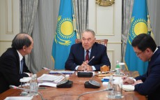 Елбасы «Назарбаев Университеті» дербес білім беру мекемесінің президенті Шигео Катсуды қабылдады