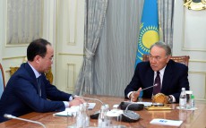 Встреча с председателем Агентства по делам государственной службы и противодействию коррупции Кайратом Кожамжаровым