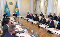 Мемлекет басшысы Нұрсұлтан Назарбаевтың төрағалығымен Қауіпсіздік кеңесінің отырысы өтті