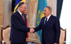 Мемлекет басшысы Нұрсұлтан Назарбаев Молдова Республикасының Президенті Игорь Додонмен кездесті