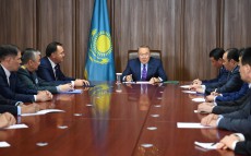 Елбасы Қазақстан Республикасы Мемлекеттік күзет қызметінің басшылық құрамымен кездесті