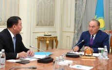 Встреча с директором Службы внешней разведки Республики Казахстан «Сырбар» Габитом Байжановым