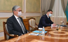 Президент принял Исполнительного директора секретариата Совещания по взаимодействию и мерам доверия в Азии Кайрата Сарыбай