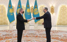 Қазақстан Президенті Қасым-Жомарт Тоқаев бірқатар мемлекеттің елшілерінен сенім грамоталарын қабылдады