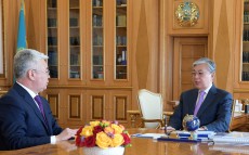 Президент Казахстана Касым-Жомарт Токаев принял министра иностранных дел Бейбута Атамкулова