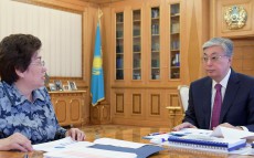 Президент Казахстана Касым-Жомарт Токаев принял министра образования и науки Куляш Шамшидинову