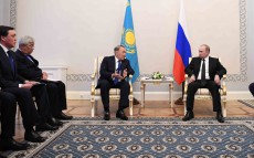 Мемлекет басшысы Нұрсұлтан Назарбаев Ресей Федерациясының Президенті Владимир Путинмен кездесті