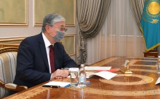 Глава государства принял председателя правления АО «Институт географии и водной безопасности» Ахметкала Медеу