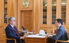Президент Казахстана Касым-Жомарт Токаев принял председателя правления АО «Национальный управляющий холдинг «Байтерек» Айдара Арифханова