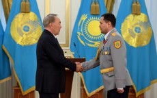 Встреча с сотрудниками органов внутренних дел, посвященная 25-летию образования органов внутренних дел Республики Казахстан и Дню Полиции