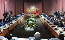 Елбасы Қазақстан мен Ресейдің ХІІ өңіраралық ынтымақтастық форумының жалпы отырысына қатысты