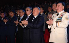 Visit to the concert of the Presidential Orchestra of Kazakhstan’s State Security Service, dedicated to the 25th anniversary of a special state body’s creation