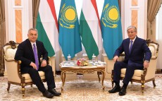 Президент Казахстана Касым-Жомарт Токаев провел переговоры с Премьер-министром Венгрии Виктором Орбаном