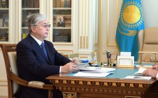 Касым-Жомарт Токаев принял председателя правления АО «Казахтелеком» Куанышбека Есекеева