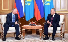 Қазақстан Президенті Нұрсұлтан Назарбаев Ресей Федерациясының Президенті Владимир Путинмен кездесті