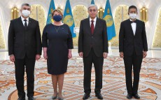 President Kassym-Jomart Tokayev receives Credentials from three foreign ambassadors