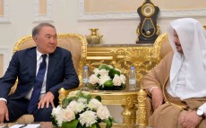 Meeting with Chairman of the Majlis al-Shura of Saudi Arabia Abdullah ibn Muhammad Al ash-Sheikh