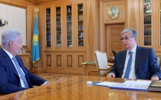 Президент Казахстана Касым-Жомарт Токаев принял председателя правления АО «Национальный научный медицинский центр» Абая Байгенжина