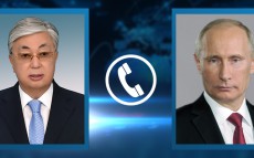 President Kassym-Jomart Tokayev had a telephone conversation with Russian President Vladimir Putin