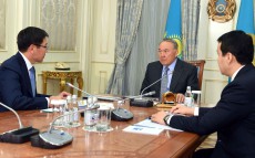 Мемлекет басшысы «Қазатомөнеркәсіп» ұлттық атом компаниясы» акционерлік қоғамы басқармасының төрағасы Асқар Жұмағалиевті қабылдады