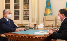 Мемлекет басшысы Премьер-Министр Асқар Маминді қабылдады