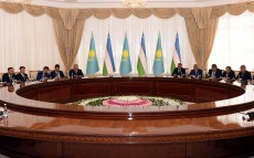 Нұрсұлтан Назарбаев Өзбекстан Республикасының Президенті Шавкат Мирзиёевпен келіссөз жүргізді