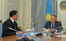 Meeting with the Director of Kazakhstan’s Syrbar Foreign Intelligence Service Gabit Baizhanov