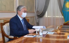 The President receives Akhmetzhan Yessimov, Chief Executive Officer of the Sovereign Wealth Fund “Samruk-Kazyna” JSC