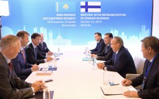 Встреча с председателем совета директоров компании «Nokia Corporation» Ристо Сииласмаа