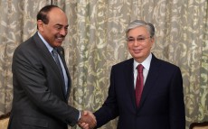 Президент Казахстана провел встречу с Премьер-министром Кувейта шейхом Сабахом Халидом аль-Хамадом ас-Сабахом