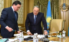 Мемлекет басшысы «Қазақстан темір жолы» ұлттық компаниясы» АҚ президенті Асқар Маминді қабылдады