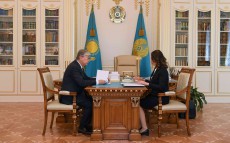 Президент Казахстана принял председателя Агентства по делам государственной службы Анар Жаилганову