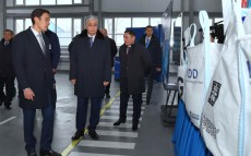 Глава государства ознакомился с работой ТОО «Новопэк»