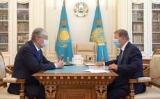 Қазақстан Президенті «Самұрық-Қазына» ұлттық әл-ауқат қоры» АҚ басқарма төрағасы Ахметжан Есімовті қабылдады